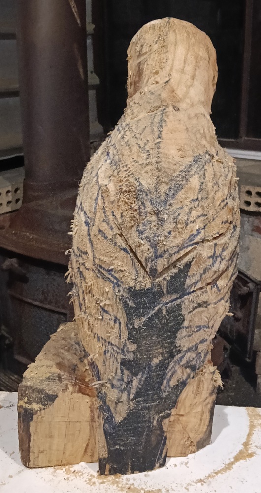 Raven Sculpture 3